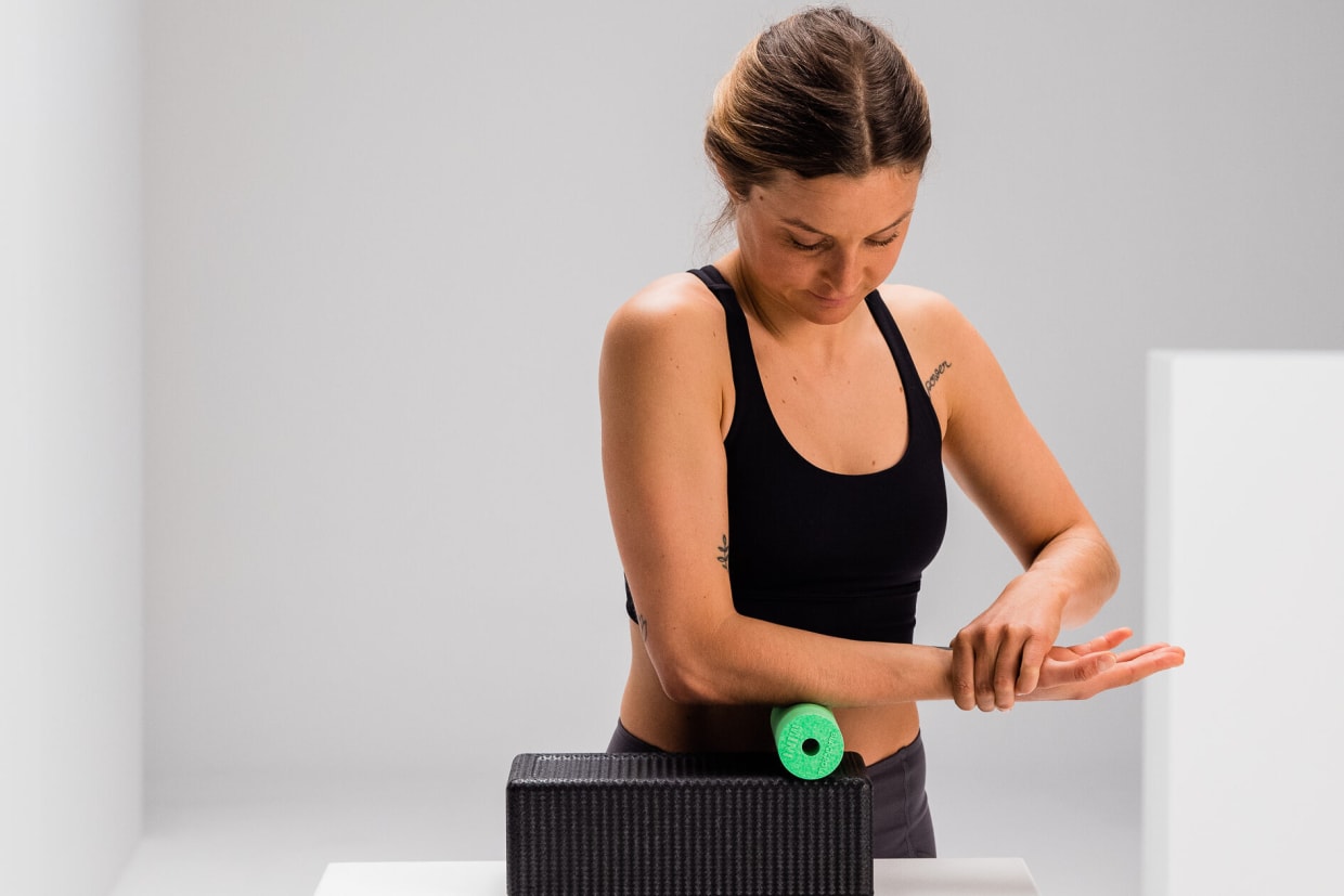 Faszienrolle Unter Arme