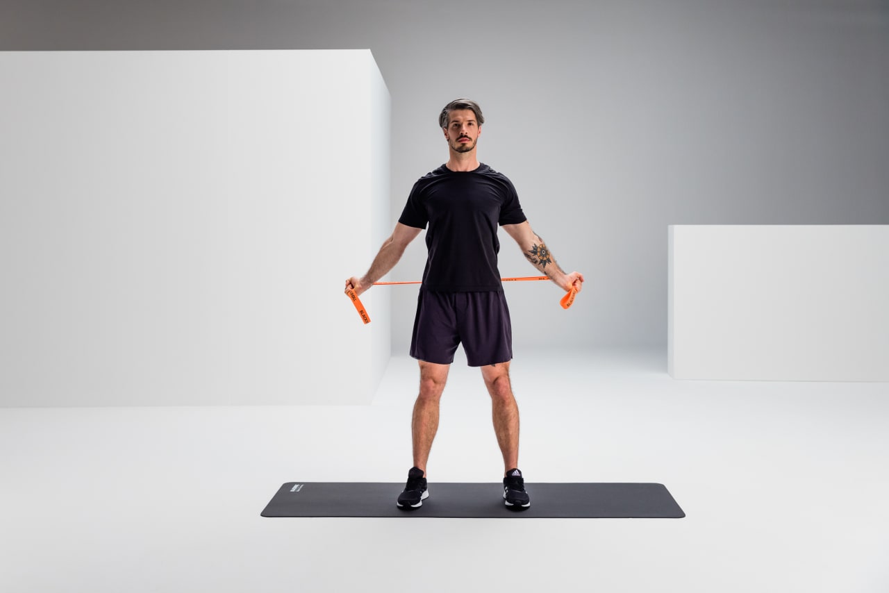 Broomstick stretch mobility blackroll super band web 2 2 Y2 A5555