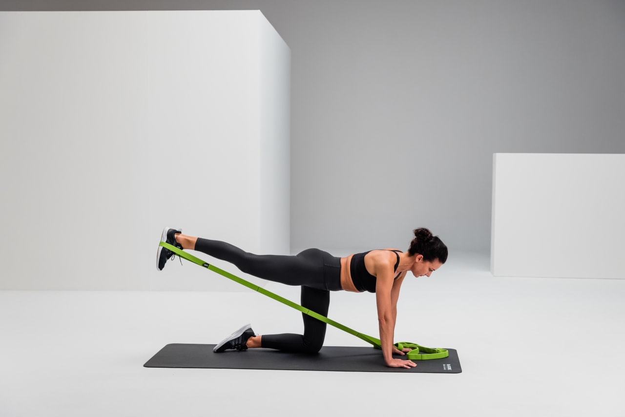 Donkey kicks strengthening blackroll multi band web 2 Y2 A2604