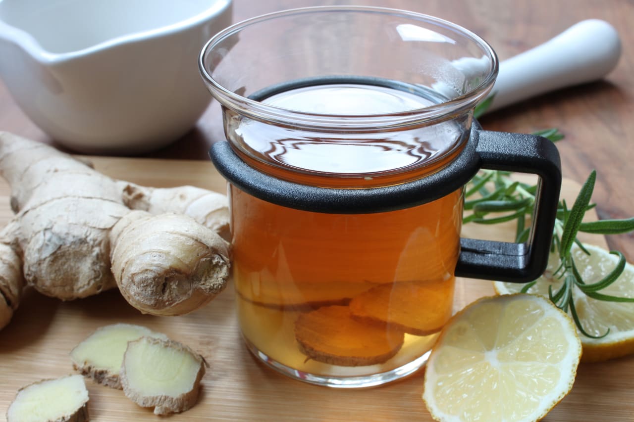 Mehr energie ingwer tee