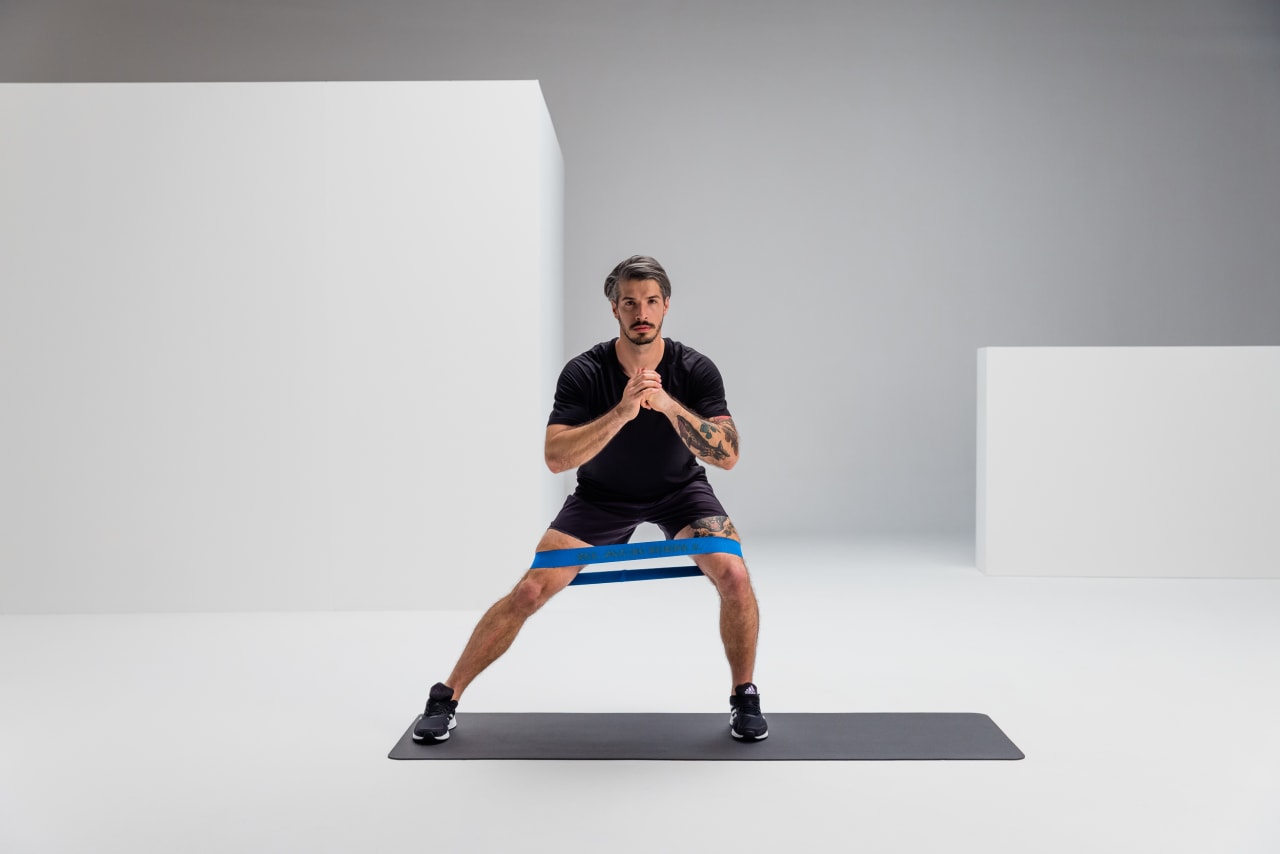 Side walks strengthening blackroll loop band web 1 2 Y2 A5632