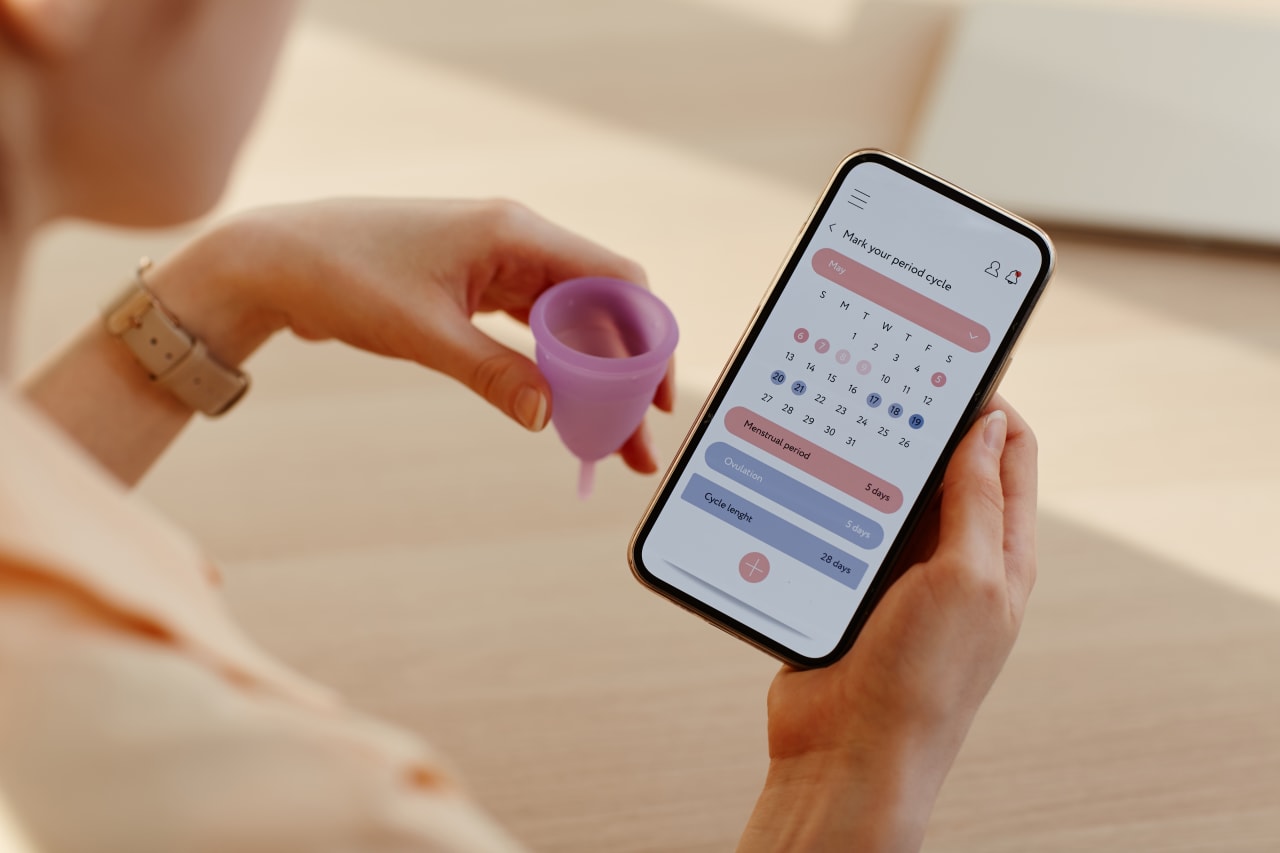 Zyklusbasiertes training menstruation app
