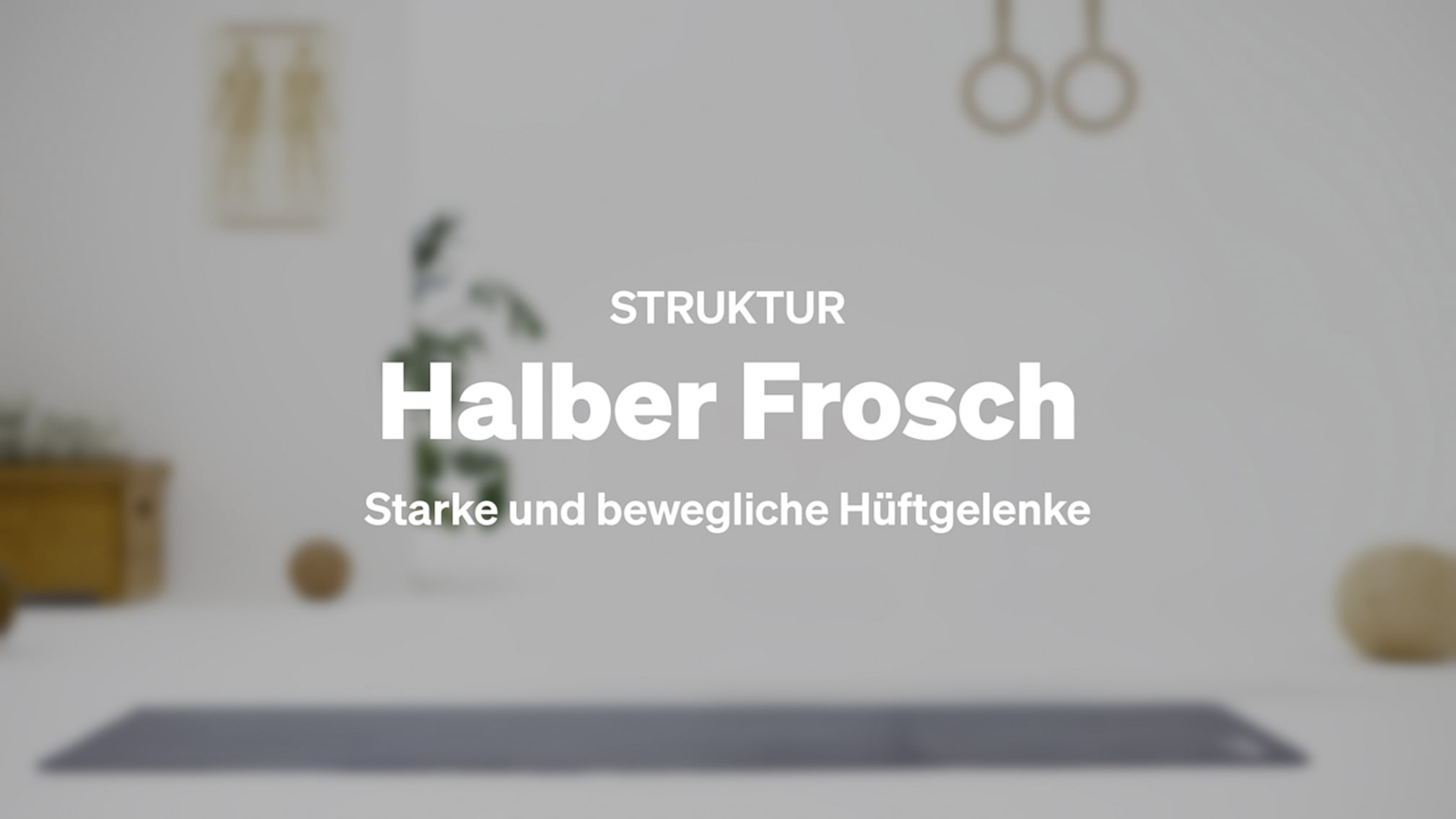 Halber Frosch