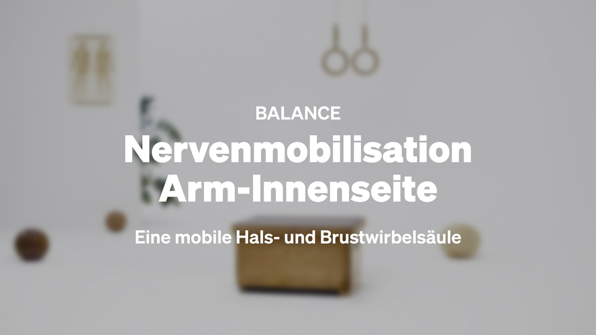 Nervenmobilisation Arm-Innenseite