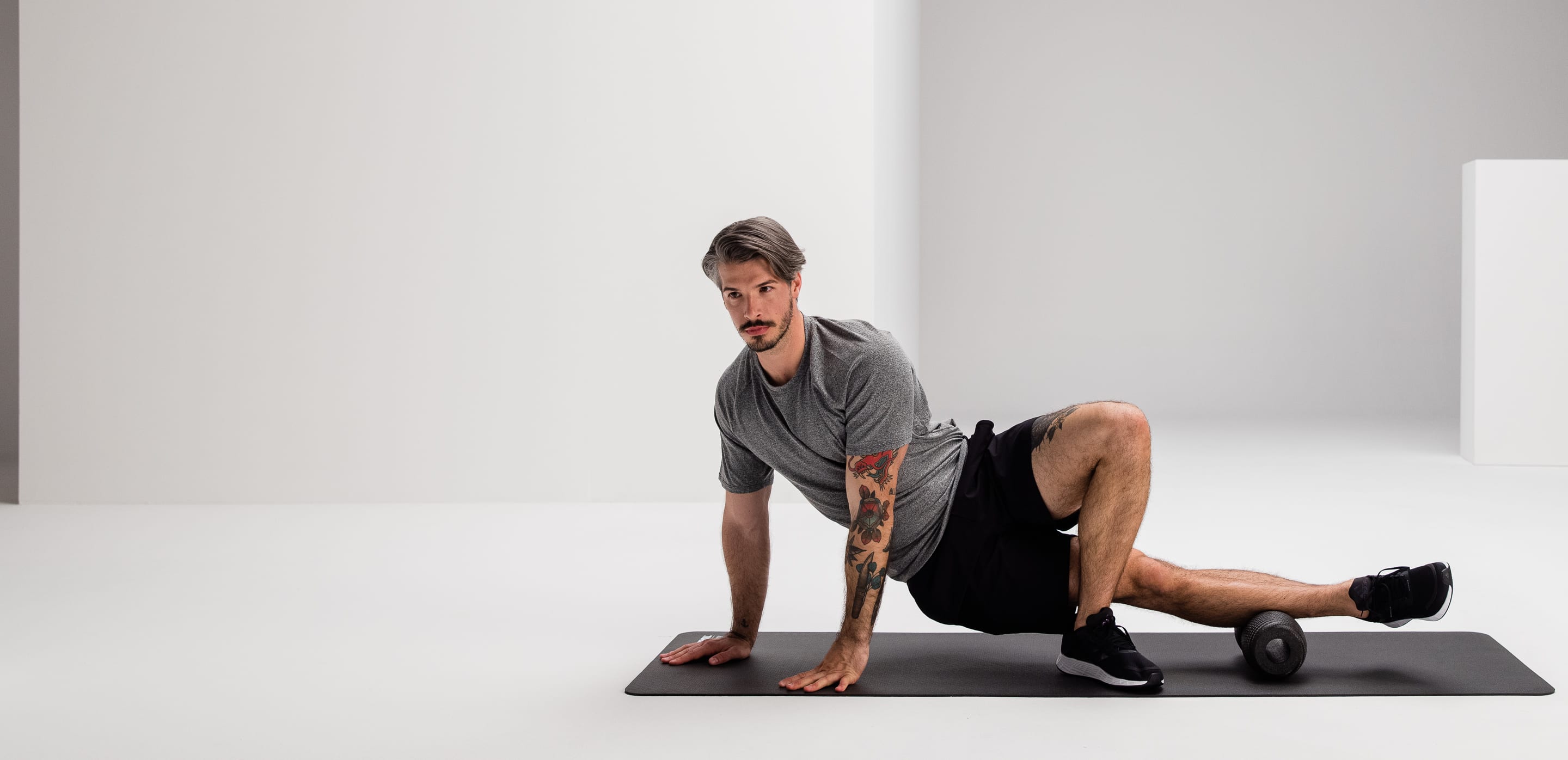 All exercises with the fascia roller