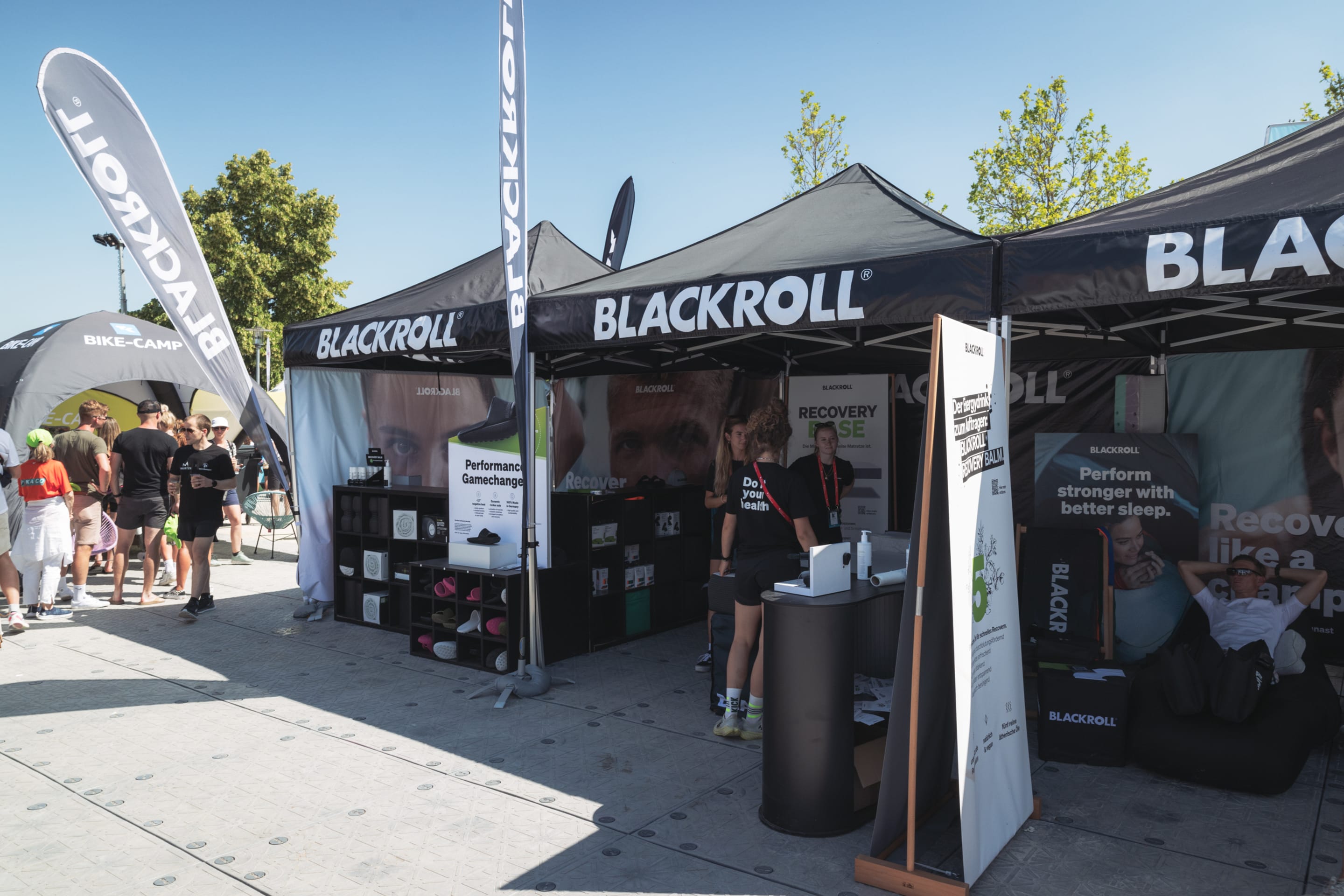Messestand Challenge Roth