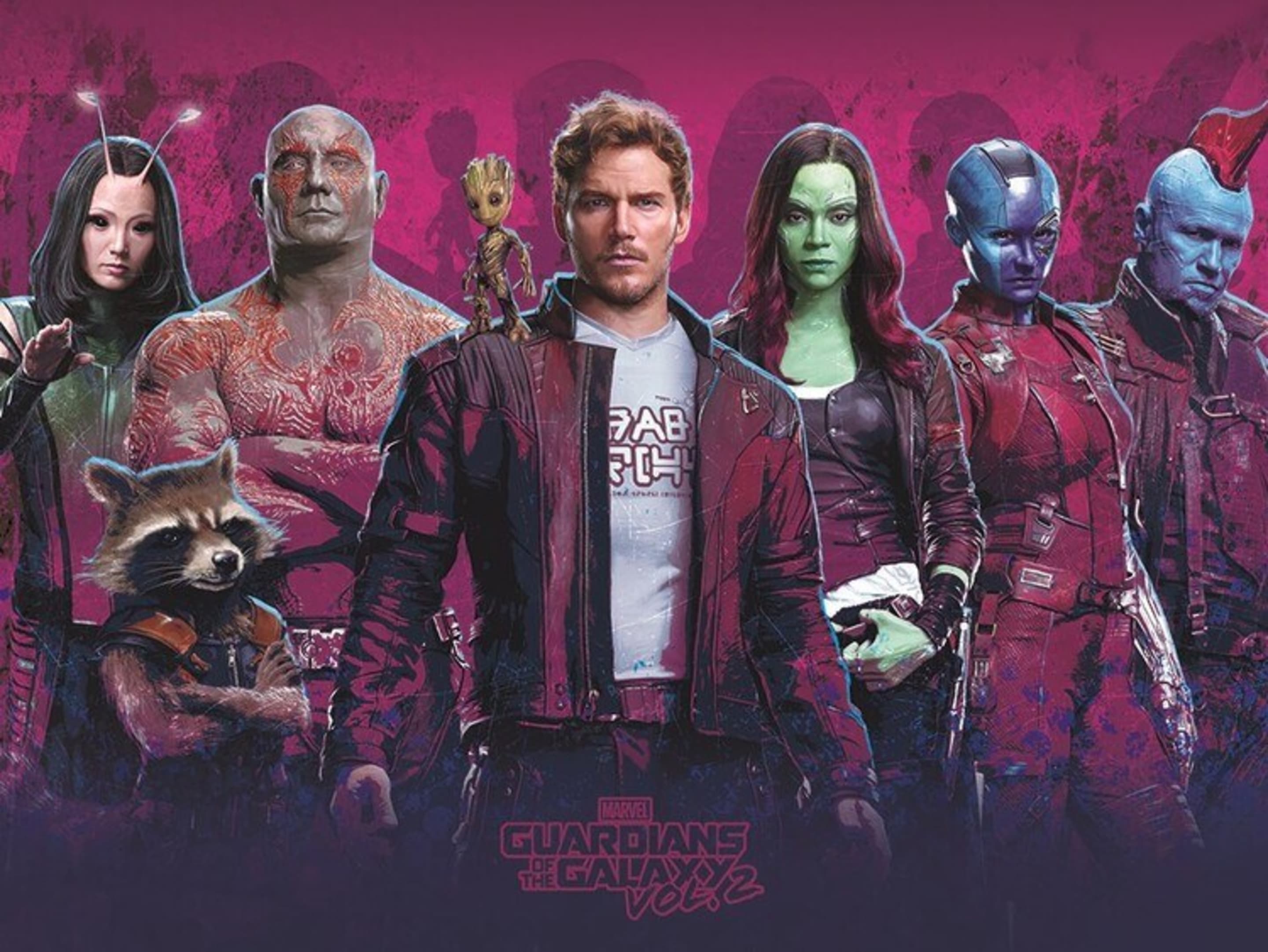 Leinwand guardians of the galaxy vol 2 characters vol 2 i111256