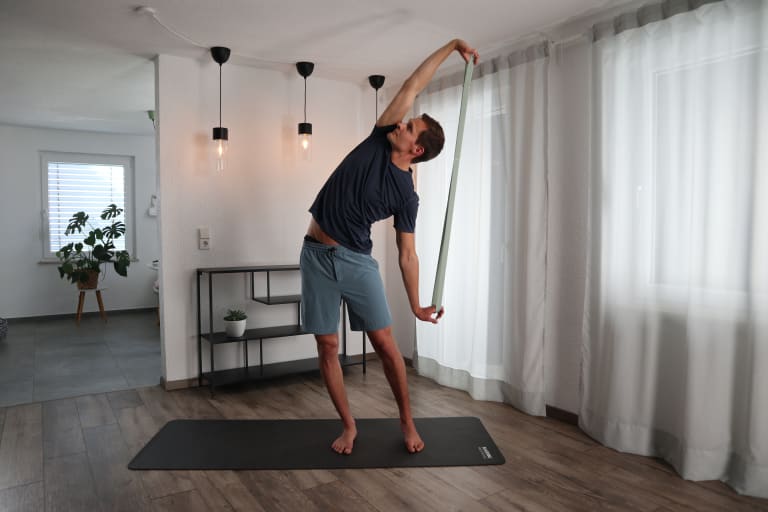 Blackroll chronische Schmerzen Stretchband