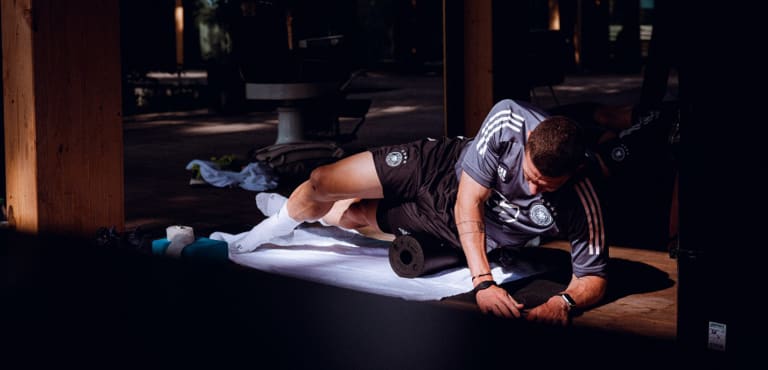Regenerationstraining im fussball