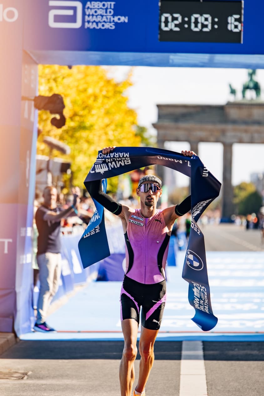 Zieleinlauf Hendrik Pfeiffer