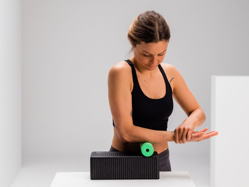 Faszienrolle Unter Arme