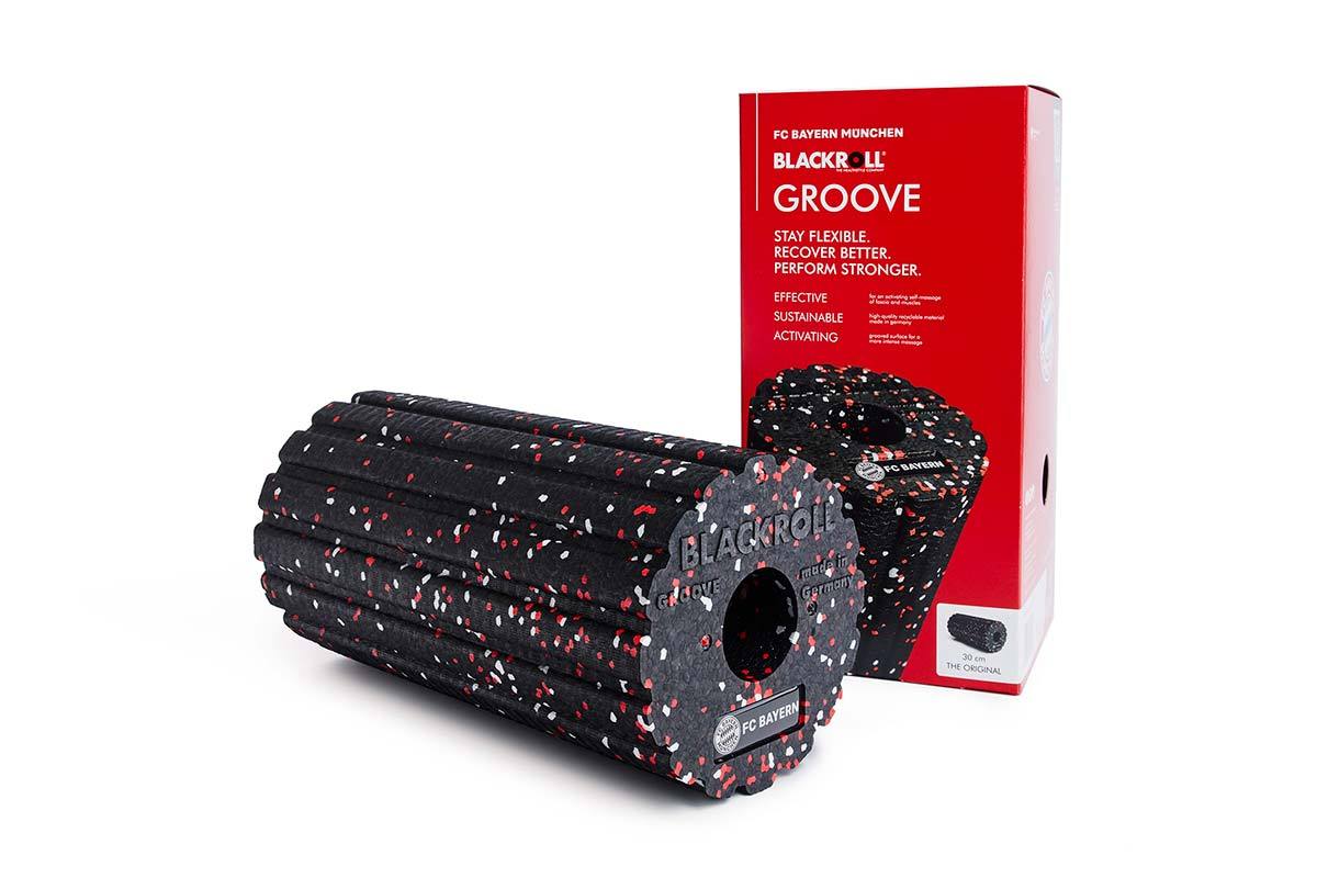 blackroll groove standard fc bayern faszienrolle mit verpackung