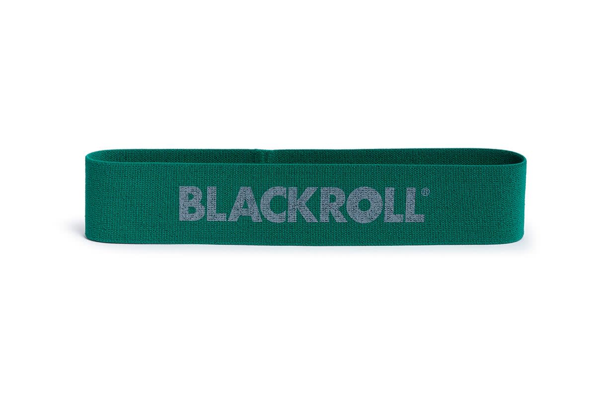 blackroll loop band yellow with package