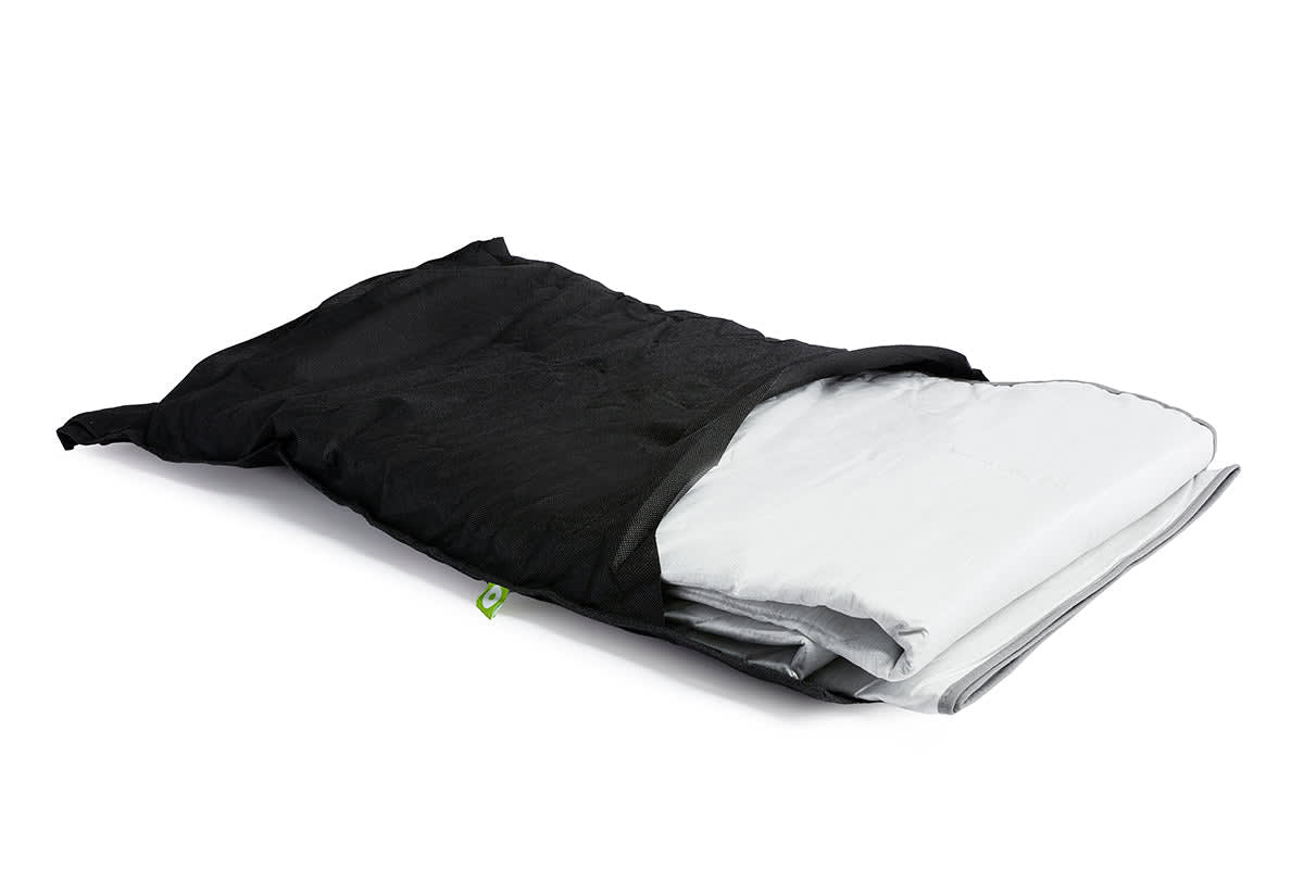 Blackroll Sommerbettdecke Reisetasche offen