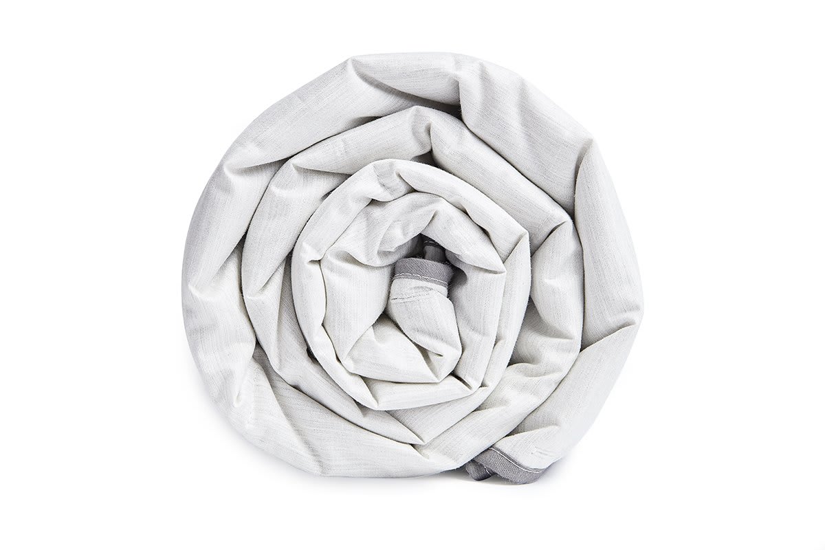 Blackroll Sommerbettdecke zusammengerollt