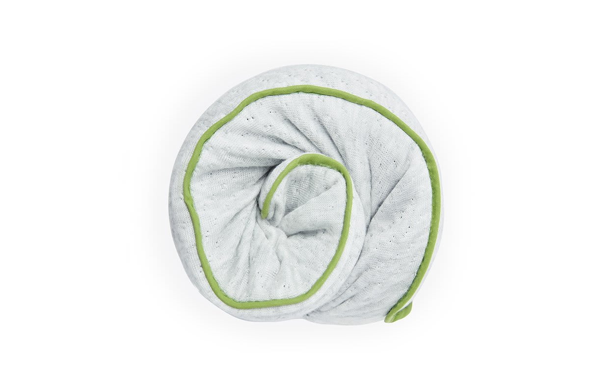 Blackroll Kopfkissen zusammengerollt