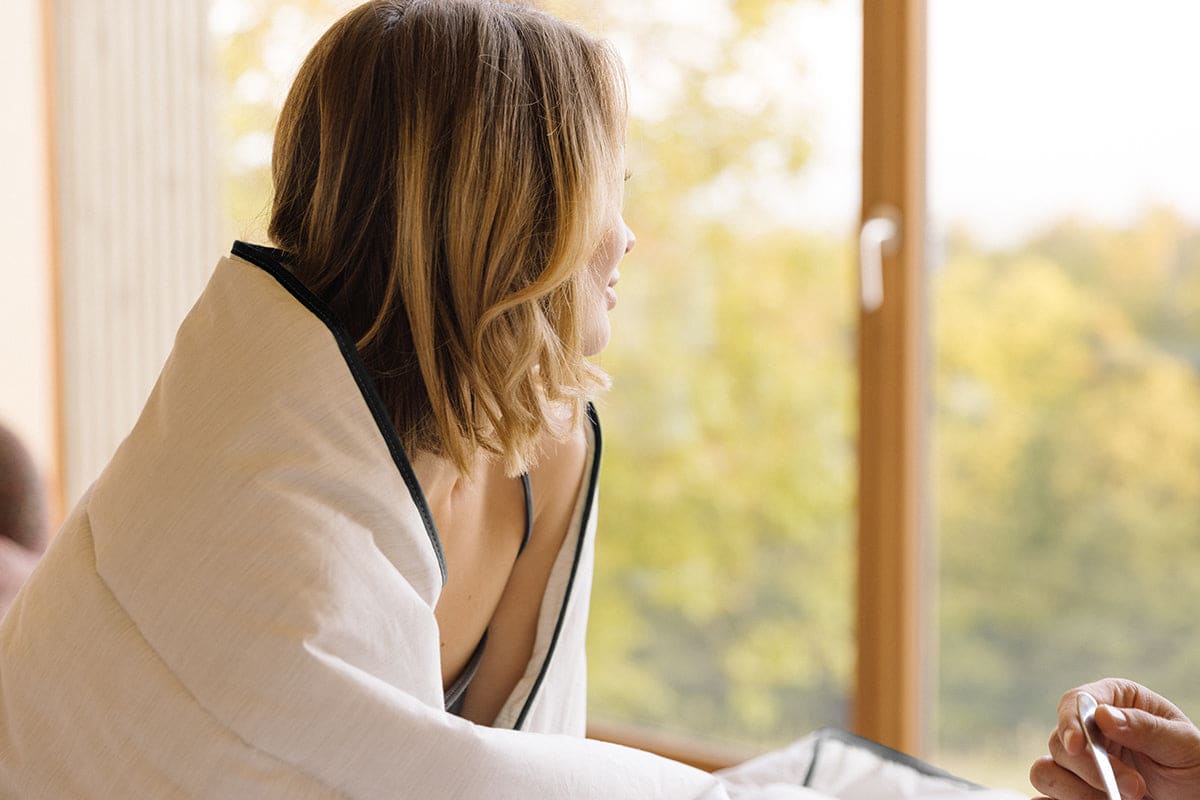 recovery blanket winter