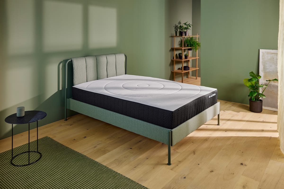Geöffneter Aufbau der RECOVERY BASE BALANCE mit Balance Grid und Taschenfederkern