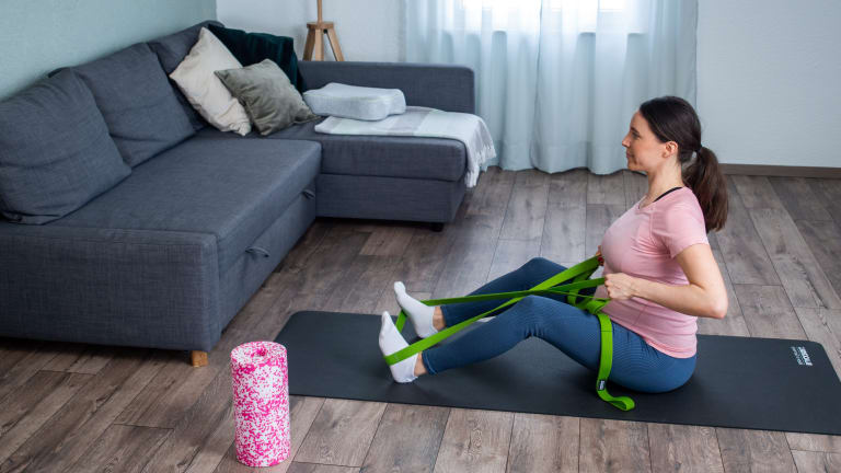 Schwangerschafts Workout Rücken, Schulter, arme, Po