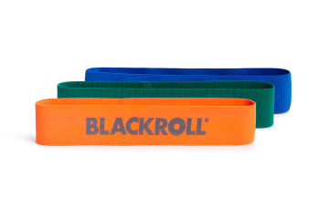 blackroll loop band yellow with package