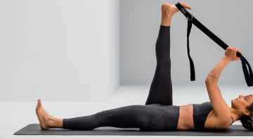 Wangsunn Ceinture de yoga élastique à 8 grilles de position numérique Bande élastique multi-boucle Yoga Fitness Exercice Yoga Accessoires convient pour améliorer la flexibilité du sport