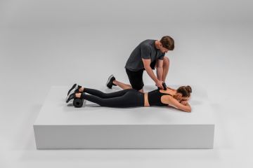 Massagepistole Ruecken