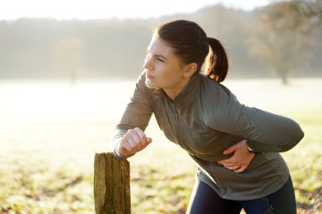 Seitenstechen beim Joggen