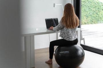Balle de Yoga et renforcement musculaire en home-gym - 35 cm ou 65 cm