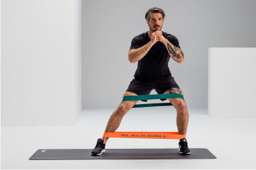 Fitnessband Bein Übung