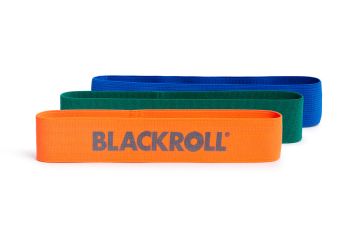 blackroll loop band yellow with package