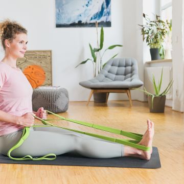 Aide pour les douleurs des vertèbres thoraciques blackroll