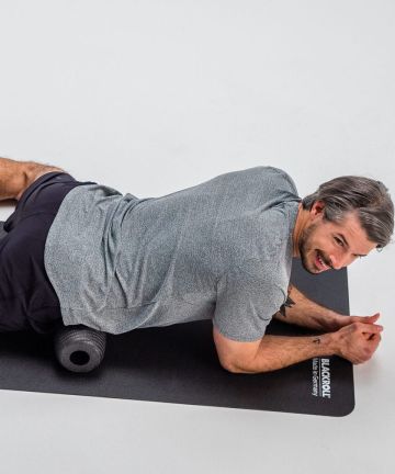 Foam roller stomach