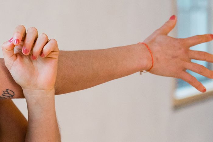 Trigger point massage thumb