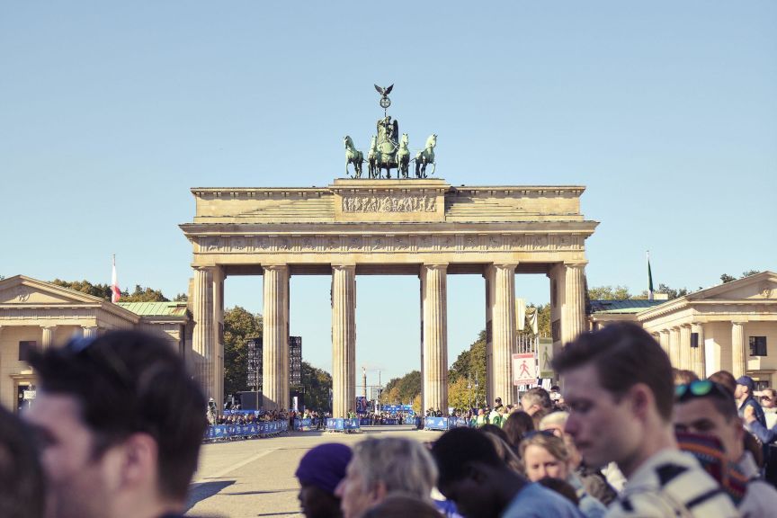 BErlin Marathon BRandenburger Tor