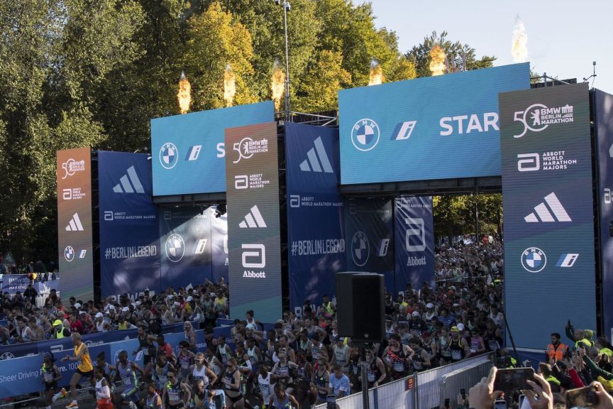 Marathon Start Berlin