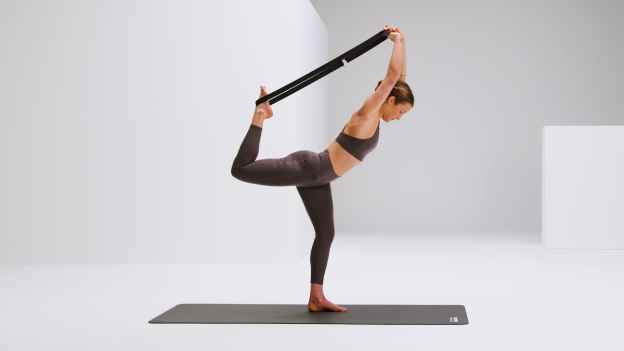Wangsunn Ceinture de yoga élastique à 8 grilles de position numérique Bande élastique multi-boucle Yoga Fitness Exercice Yoga Accessoires convient pour améliorer la flexibilité du sport