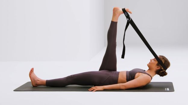 Yoga Stretching Strap Rehabilitation Training Belt Fitness Exercise Tool IvLdE 